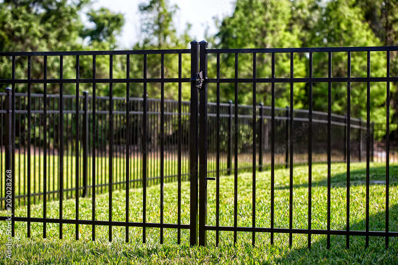 residential aluminum gate